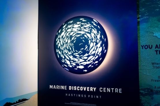 signage marine discovery centre